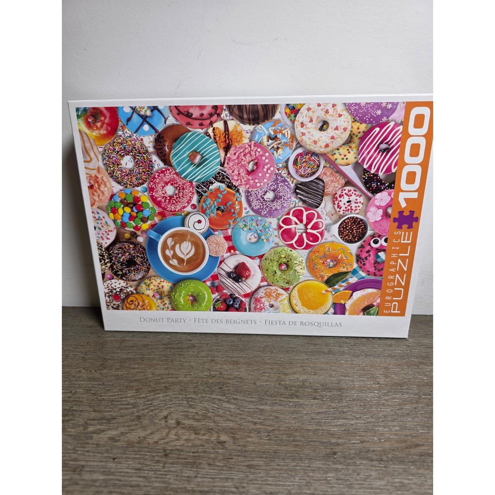 Donut Party - 1000 Piece Jigsaw Puzzle by Eurographics